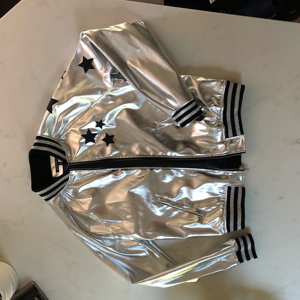 Bowie inspired Metallic jacket